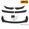 Unbranded Front Bumper Lip Spoiler Rear Side Skirt Splitter For