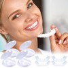 Comioke False Teeth Dentures, 4 Pairs of False Artificial Temporary