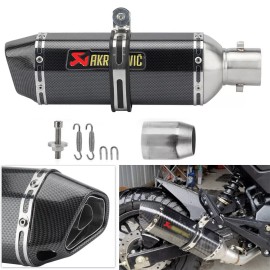 Unbranded 38-51mm Slip-on Exhaust Tail Pipe Motorcycle DB Killer For Yamaha YZF R6 YZF600R