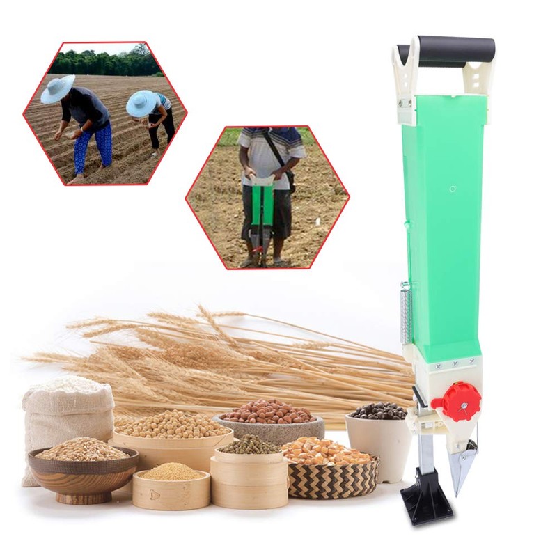 Gdrasuya10 Manual Planter Transplanter Handheld Seeder Seedling Planting Tool for