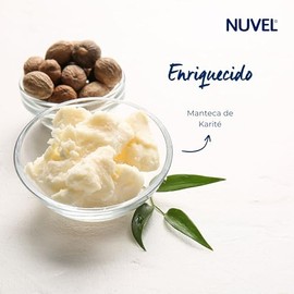 Nuvel Crema Corporal para Piel Extra Seca con Manteca de Karité – Hidratación Profunda y Nutrición Intensa | Crema Humectante Reparadora para Cuerpo, Manos y Codos | Tarro 600g