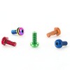 CNC bottle holder screws, M5 bottle holder screws, rainbow