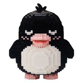 Larcele Micro Building Blocks Animal Set, DIY Mini 3D Building Toy Bricks,1499 Pieces KLJM-07 (Pinky Penguin)