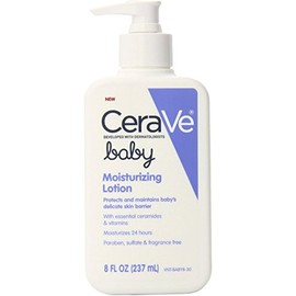 CeraVe Baby Moisturizing Lotion, 8 oz (Pack of 5)