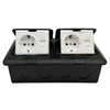 Floor Socket Indoor Built-in Socket Kitchen, 2 Sockets + 2