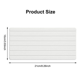 FOGARI Diatomaceous Earth, 2 Pieces Absorbent Diatomaceous Earth Tray, Kitchen Sponge Shelf Mat, Diatomaceous Earth Kitchen Soap Box, Absorbent Stones for Plants and Toiletries Used in Modern Homes