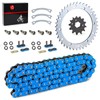 Heavy Duty O-Ring Drive Chain And Drive Sprockets Kit Compatible