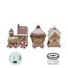MOMENTS IN TIME 6.3" H Polyresin LED Lighted Gingerbread Train