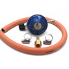 Compatible Replacement Gas 7/16 Canister Regulator Hose & 1/4 bsp
