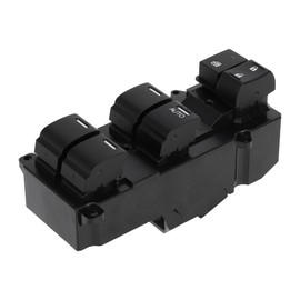 X AUTOHAUX Power Window Switch No.35750T0ARHD Front Right Driver Side Window Control Switch for Honda CR-V Civic 2012-2014 Black