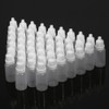 24Pcs Squeezable Plastic Dropper Bottles with Screw Caps Cosmetic Sample