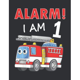 Alarm I Am 1 (Monthly Planner 2021): Monthly Planner Printable, Firefighter Gifts For Boyfriend