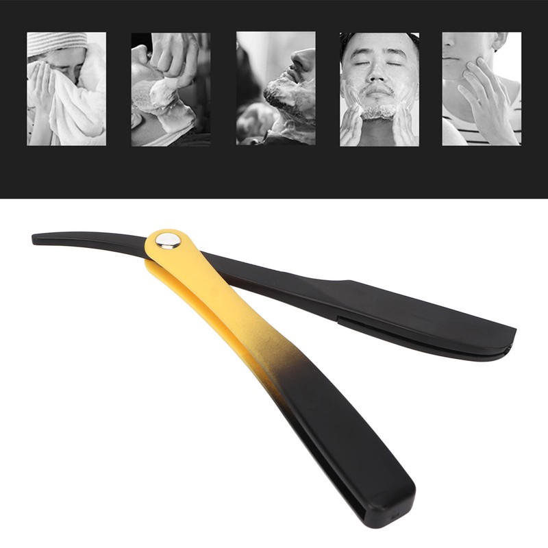 Straight Edge Beard Trimmer Holder Professional ABS Zinc Alloy Gradient