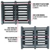 Jobsite Boot Scraper - Outdoor Shoe Scrubber Cleaner Brush -