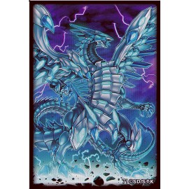 (50) YuGiOh Small Size Blue-Eyes Chaos MAX Dragon Card Sleeves 50 Ct 63x90mm