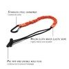 Tool Lanyard, Quick Release Shock Absorbing Safety Lanyard Retractable Bungee