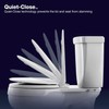 Kohler K4713-RL-7 French Curve Elongated Closed-Front Toilet Seat with Soft