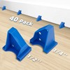 Upgraded 40 Pack Flooring Spacers Laminate Flooring Installation Kit with