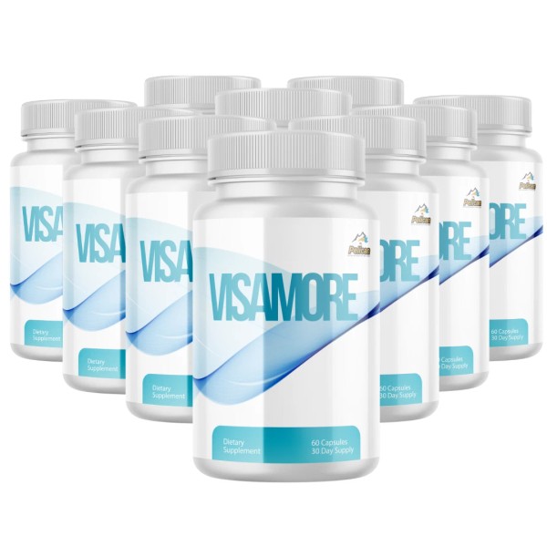 Pelican Vitamins VISAMORE- Eye Support- 10 Bottles- 600 Capsules