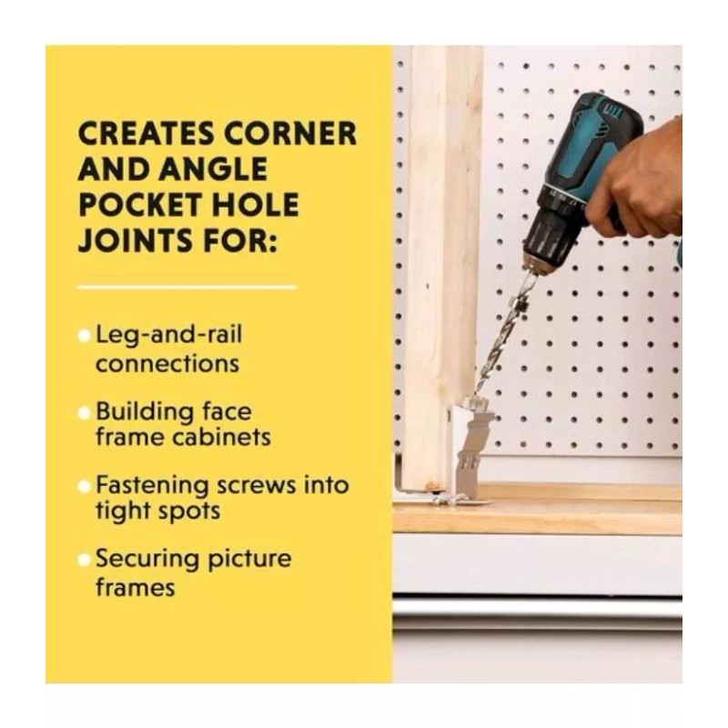 General Tools® EZ Pro Deluxe 76-Piece Pocket Hole Jig Kit