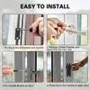 RV Screen Door Latch (Right Hand Replacement Kit) - Aluminum
