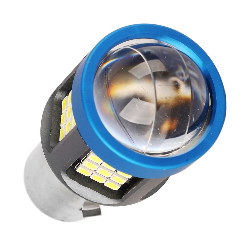 LED Motorcycle Headlight Bulb White High Brightness Wide View Aluminium