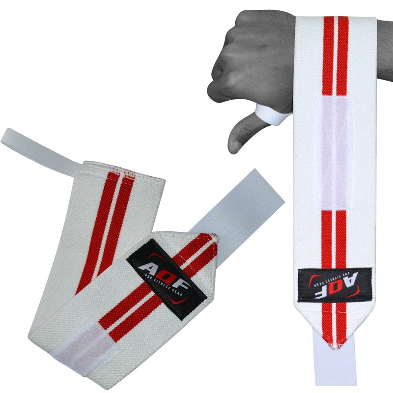 AQF Power Weight Lifting Wrist Wraps Supports Gym Training Fist