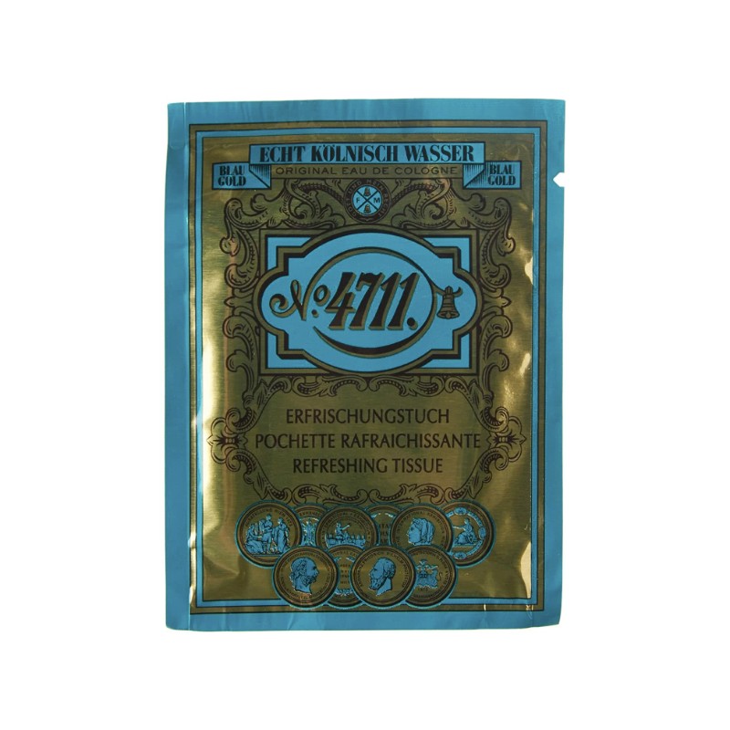 PACK OF 4* 40 Tissues 4711 ORIGINAL Eau De Cologne