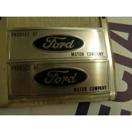 Ford NOS OEM Ford 1963 1966 Galaxie Mustang Fairlane Sill Emblems 1964 1965 Falcon