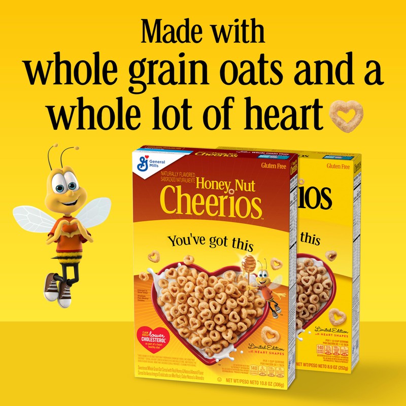 Cheerios, Heart Healthy Gluten Free Breakfast Cereal, 8.9 oz