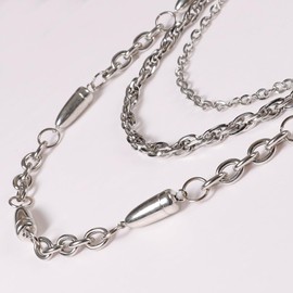 JAZTAKU Punk Spike Pant Chain for Men Waist Chain Emo Goth Keychains Harajuku Accessories