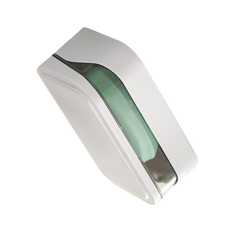 Soap Box with Removable Drainer and Lid, PP Leakproof Portable