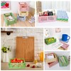 Folding Box Plastic Folding Basket Foldable Pack of 5 Sturdy