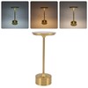 Cordless Table Lamp Rechargeable 2000mAh 3 Levels Brightness Portable USB