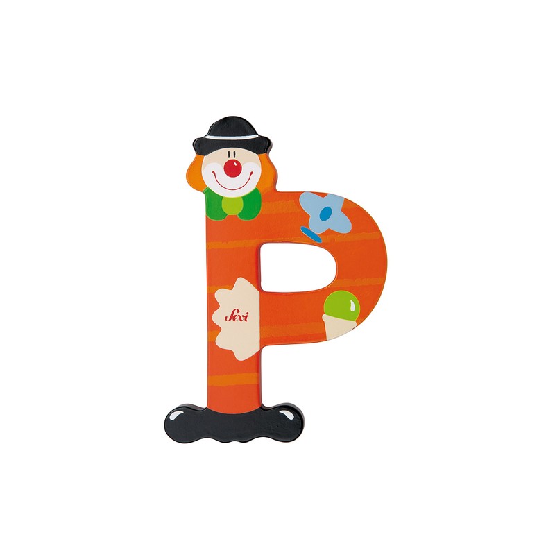 Buchstabe P Clown
