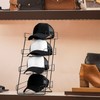 Zonon 4 Tier Hat Display Stand Wire Countertop Hat Display