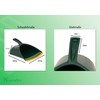 Novaliv Dustpan Jumbo Claw Set 2-Piece Set Plastic Green Yellow