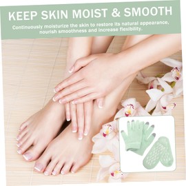 WOONEKY Gloves Winter Moisturizing Gloves Foot Mask Set Touch Screen Hand Foot Care