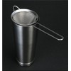 Passoire à cocktail fine professionnelle en acier inoxydable avec tamis