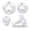 Staedter 3 Piece Professional Ivy Leaves Cookie Cutter Set with