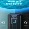 Aquarium Clean Light Timing Submersible UVC Water Clean Lamp for