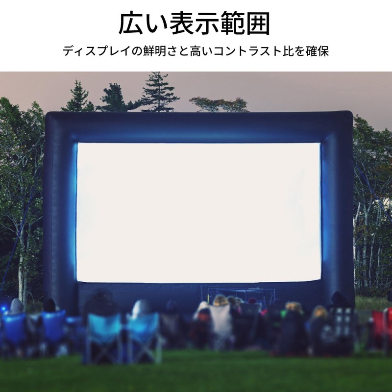 Projector Screen Movie Screen Home Theater 4:3 72" Portable Wall
