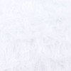 35.4in Christmas Tree Skirt White Fine Workmanship Soft Thick Fluffy