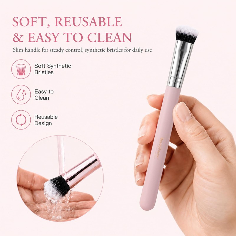 Concealer Brush, Precision Under Eye Makeup Brush