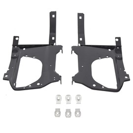 ECOTRIC For 2010-2018 Dodge Ram 2500 3500 4500 5500 Replacement Front Bumper Bracket Kit Front Right And Left Replace For #68064329AD 68064329AB CH1061103