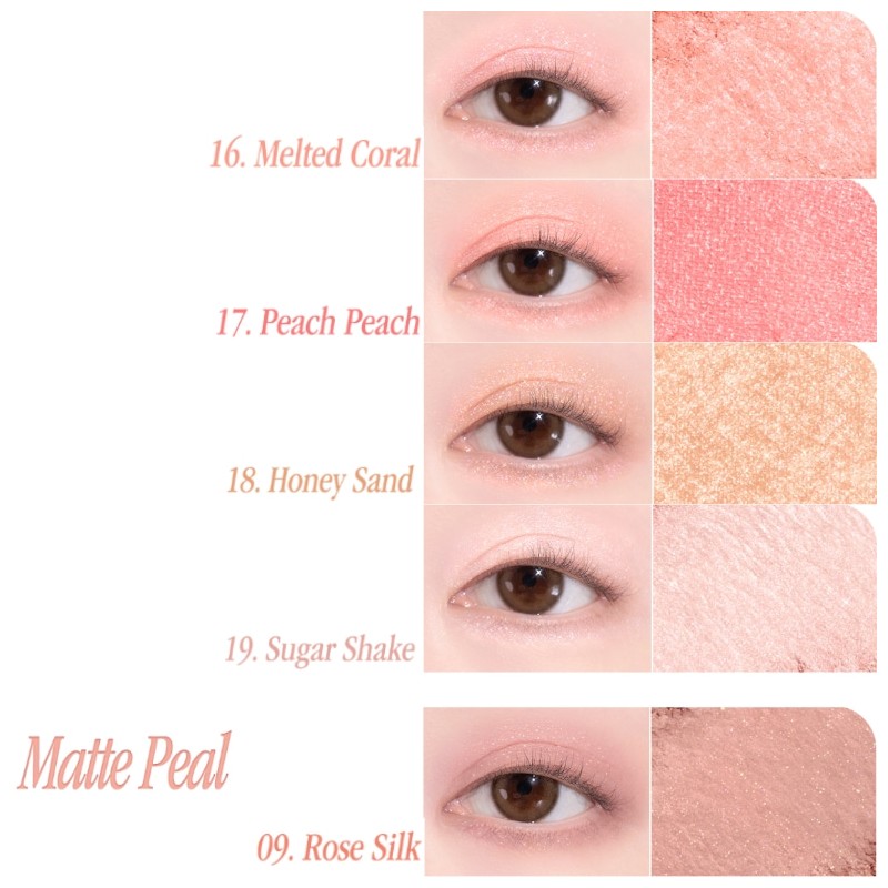 DASIQUE Mood Single Shadow 1.2~1.5g, Shade:27 Ashy Nude(Matte)