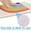 Corner Shower Mat Non Slip 60x60 cm - Quadrant Loofah
