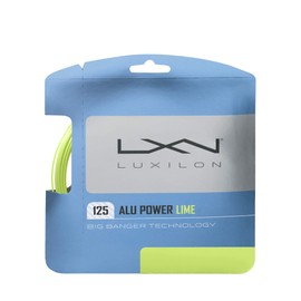 Luxilon Tennis Racket String, Alu Power 125 Limited Edition, 12.2 m, Light Green, 1.25 mm, Unisex, WRZ990240