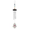 Sonic Energy Mini Chakra Chime Hamsa - Small Wind Chime