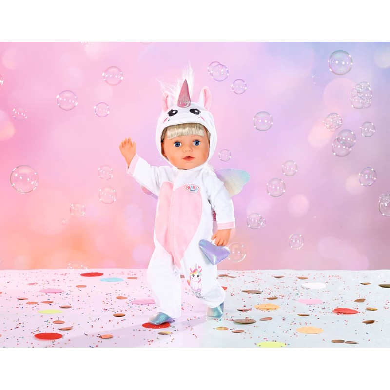 BABY born 832936 Unicorn Onesie 43cm Doll,Toy